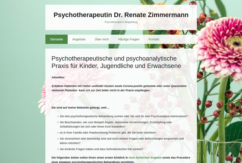 Psychotherapie Zimmermann